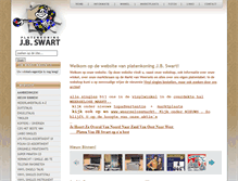 Tablet Screenshot of jbswart.nl
